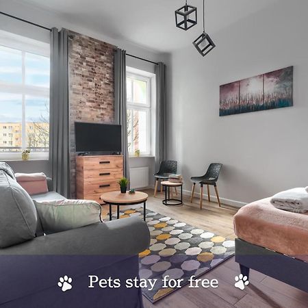シュチェチンMargi Eos Apartament Large & Balconyアパートメント エクステリア 写真